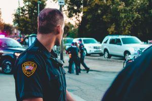 Panorama City Theft Defense Canva Man Wearing Black Officer Uniform 300x200